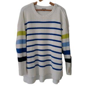 T By Talbots Multi Stripe Sweater